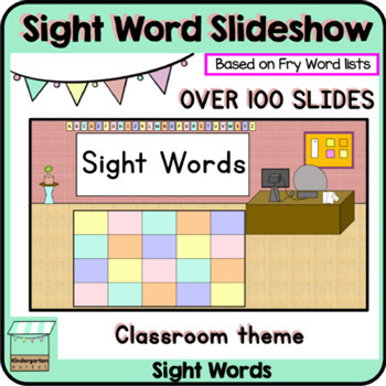 Sight Word Daily Practice | Slideshow Whole Group Lesson
